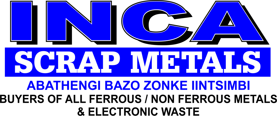 INCA Metal blue and black logo for scrap metal and electronic waste